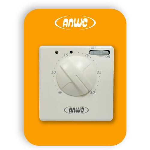 Termostato simple ANWO ats-3 contactos / luz piloto / interruptor on-off